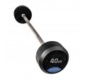 RUBBER GYM DELUXE BARBELL 20kg