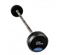 RUBBER GYM DELUXE BARBELL 25kg