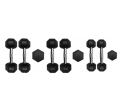 HIIT HEX DUMBBELLS - HIIT HEX DUMBBELLS,8KG