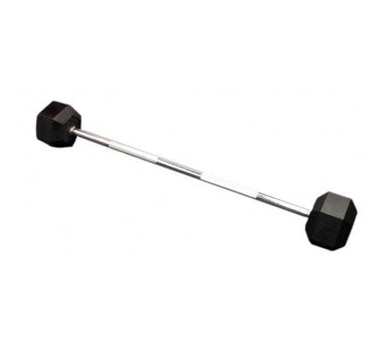 RUBBER HEX BARBELL 5kg