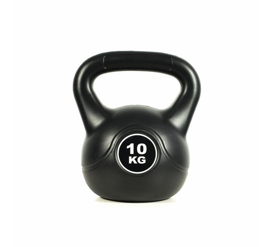 KETTLEBELL - EASY FITNESS (BLACK) 10 kg
