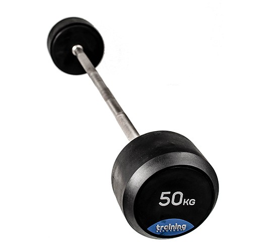 RUBBER GYM DELUXE BARBELL 50kg
