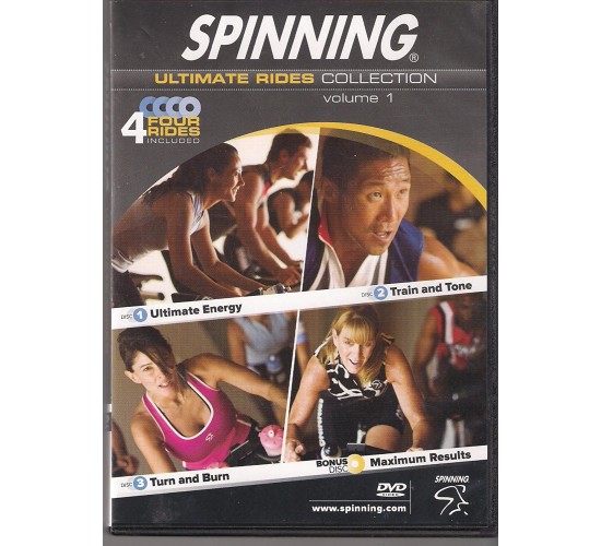 Spinning® Spinning Ultimate Rides Collection Volume 1 DVD