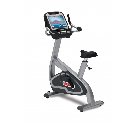Star-Trac E-UBe E-Series upright bike w/media center + Embedded Screen