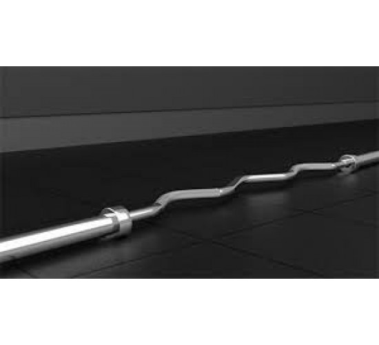 EZ CURL BAR - Hard Chrome, 48"