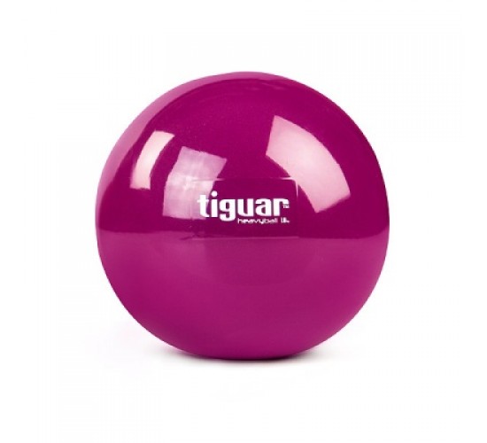 tiguar piłka heavyball 1,0 kg śliwka - 2 szt w komplecie