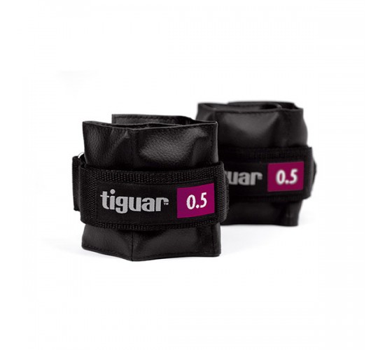 tiguar obciążniki 0,5 kg 2 szt - szary