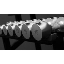Chrome Beauty Bell Set, KG, 12 pair