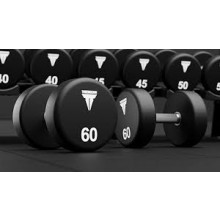 Urethane Dumbbell, 70KG, Throwdown, Black