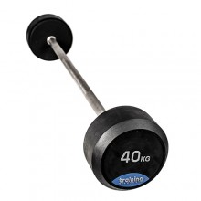 RUBBER GYM DELUXE BARBELL 20kg