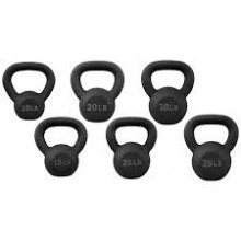 FITNESS KETTLE BELLS, 15 LBS