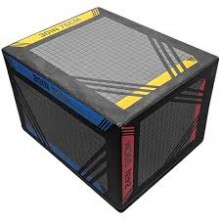 3-in-1 Foam Plyometric Box,20in x 24in x 30in